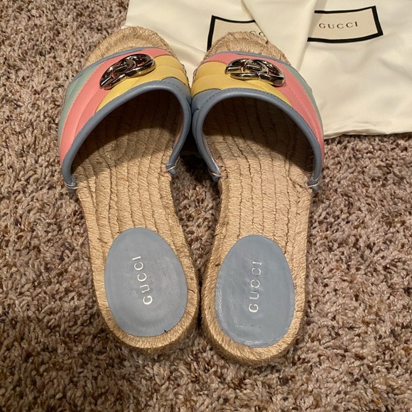 Authentic NEW Gucci Espadrilles Slides! - Picture 7 of 7